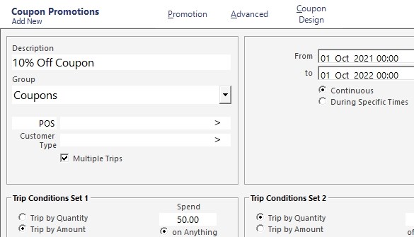 Coupons
