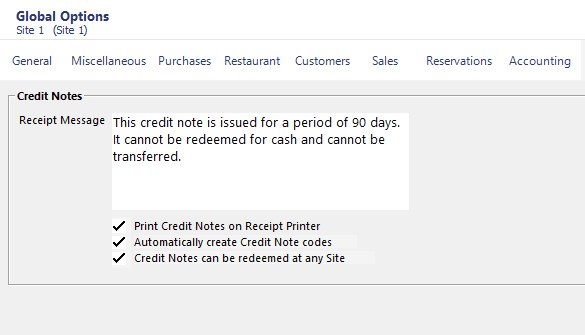 Credit Note